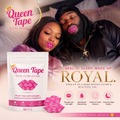 Queen Tape Sleep Mouth Tape – Anti-Snoring Strip with Collagen, Hyaluronic Acid & Vitamin E