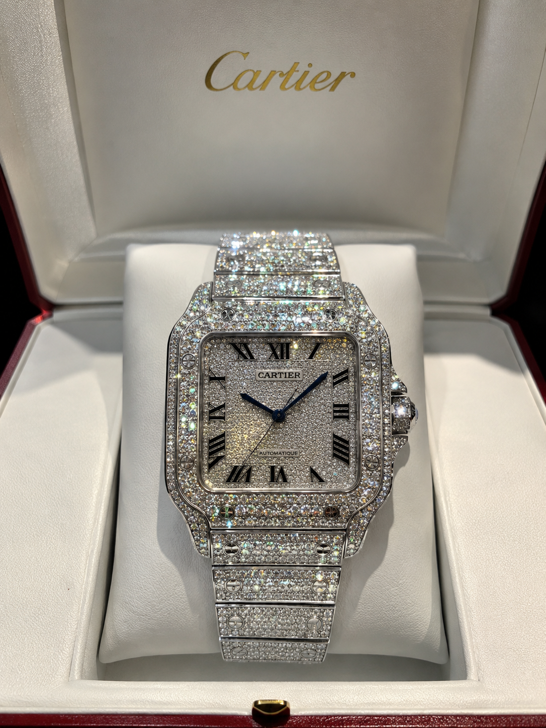 Luxury Custom VVS Diamond Watch