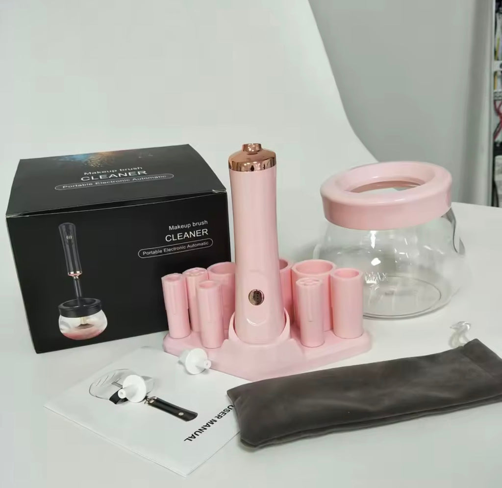 Professional Electric Makeup Brush Cleaner & Shaker Machine