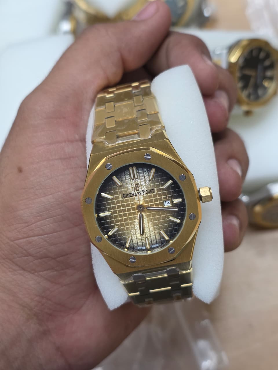 Audemars Piguet Royal Oak - Yellow Gold Grey Dial
