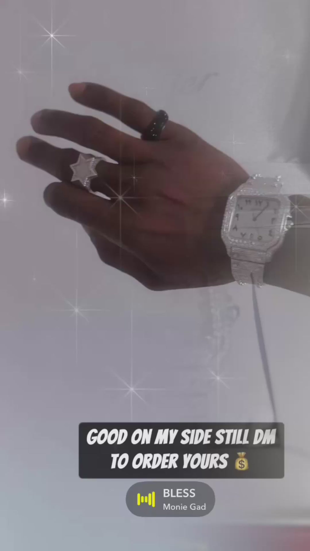 Luxury Custom VVS Diamond Watch